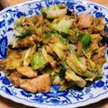 sunny147cm's cooksnap of when they made 節約レシピ☆鶏胸肉の辛味噌炒め.
