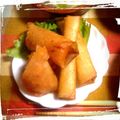 natsukori's cooksnap of when they made 簡単！エビチリ春巻き.