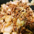 パルまま's cooksnap of when they made 味付け簡単♪肉みそキャベツ.