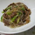 えいとさん's cooksnap of when they made 牛肉と春雨のオイスターソース炒め.