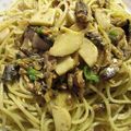 さりあん's cooksnap of when they made オイルサーディンとエリンギの和風パスタ.