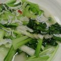 ｽｶｲﾌｨｯｼｭ☆'s cooksnap of when they made 小松菜のペペロンチーノ風？炒め.