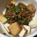peacifist's cooksnap of when they made 厚揚げ納豆.