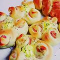 みたろん's cooksnap of when they made おかずパン＊ハムチーズ.