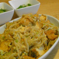 guemi's cooksnap of when they made 厚揚げともやしの炒めもの.
