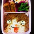 YesYU's cooksnap of when they made 妖怪ウォッチ☆ジバニャン・キャラ弁・遠足.