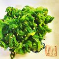Mebfly's cooksnap of when they made 簡単！めんつゆで、わさび菜のおひたし♪.