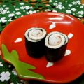 赤い電話's cooksnap of when they made お弁当に♪のり巻きチーズ.