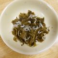 せつみか's cooksnap of when they made 高菜としらすのごま油いため.
