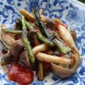 ジョングレ's cooksnap of when they made かぶの葉、しめじ、トマトでイタリアン.