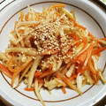 Jyohana's cooksnap of when they made きんぴら風大根〜大根の皮〜.