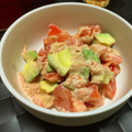 takabon's cooksnap of when they made トマトとアボガドのマヨわさサラダ.