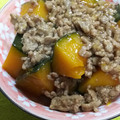 七色ワクチン's cooksnap of when they made 絶品♪かぼちゃのとろ〜り☆そぼろあんかけ.