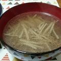 ゆきんこななこ's cooksnap of when they made ごぼうと春雨の中華スープ♪.