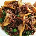 あーぽこちゃん's cooksnap of when they made 常備菜やお弁当にも☆舞茸入り甘辛牛そぼろ.