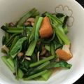 ふぅちゃん826's cooksnap of when they made 小松菜×油揚げお浸し♡厚揚げ入りver..