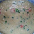 よちりんの娘's cooksnap of when they made 卵とかにかまの中華あんかけ丼.