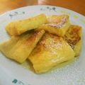 乙川日奈's cooksnap of when they made チーズケーキのようなフレンチトースト.