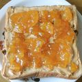 iketa's cooksnap of when they made ピーナッツバターとジャムのトースト.