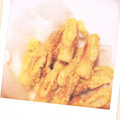 クックP3HTUN☆'s cooksnap of when they made 油ちょっとで簡単調理♪ちくわの磯辺揚げ.