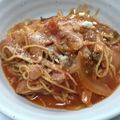 みぐ8156's cooksnap of when they made トマト缶で！簡単ひと鍋パスタ.