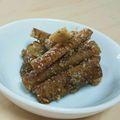 ねここfm's cooksnap of when they made 叩きごぼうの胡麻すっぱ煮.
