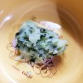 ありんこ☆★'s cooksnap of when they made 【離乳食 中期】小松菜のポテト和え.