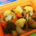 こにゃりん's cooksnap of when they made シリコンスチーマーで♥肉じゃが.