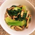 Baa7's cooksnap of when they made 簡単！辛旨♪チンゲン菜としめじのお浸し☆.
