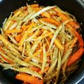 ヒデ嫁's cooksnap of when they made いつもの金平ごぼう.