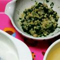 つかさ721's cooksnap of when they made 離乳食*中期～『青菜とお麩の納豆煮』.