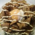ジンパ's cooksnap of when they made 豚丼(テリマヨ温玉のせ).