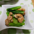 ゆーてるてる's cooksnap of when they made 豚肉と小松菜の和風炒め.