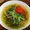sug8's cooksnap of when they made 簡単＊トマトコンソメスープ.