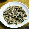ぴゅるこ's cooksnap of when they made 豚肉ともやしの和風梅肉蒸し.