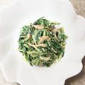 RoomA's cooksnap of when they made 水菜のゴマだれサラダ.