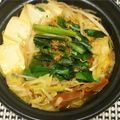 リラックマ君ママ♡'s cooksnap of when they made 簡単　ヘルシー　タジン鍋でもつ鍋　.