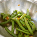 かすてら１２'s cooksnap of when they made いんげんの梅和え.