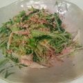 ぷろと♪'s cooksnap of when they made 水菜とミツバのツナマヨサラダ.