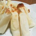 ともママ0120's cooksnap of when they made 餃子の皮のはんぺんチーズ巻き.
