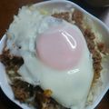 みるくたぬき's cooksnap of when they made 豚ひきキャベ玉丼.
