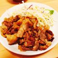 ーゆはー's cooksnap of when they made 3分クッキング！ズボラな人の豚の生姜焼き.