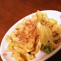 sａｙａka's cooksnap of when they made キャベツまるごと☆マヨポンおかか炒め.
