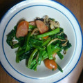 みるくたぬき's cooksnap of when they made ほうれん草とソーセージのバタソル炒め☆.