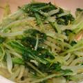 くっくのん's cooksnap of when they made もやしと水菜のナムル.