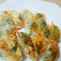 ねここfm's cooksnap of when they made 餃子の皮で♡鶏胸肉と大葉巻.