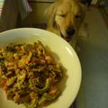 milkulpon's cooksnap of when they made ゴーヤとムキエビのケチャップ炒め.