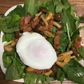 monaca316's cooksnap of when they made しめじとベーコンのほうれん草サラダ.