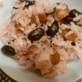 アルカママ's cooksnap of when they made 玄米入り黒豆の炊き込みごはん(黒豆ご飯).