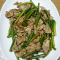クック0YJRDJ☆'s cooksnap of when they made ５分で❤豚こまとにんにくの芽の中華炒め.